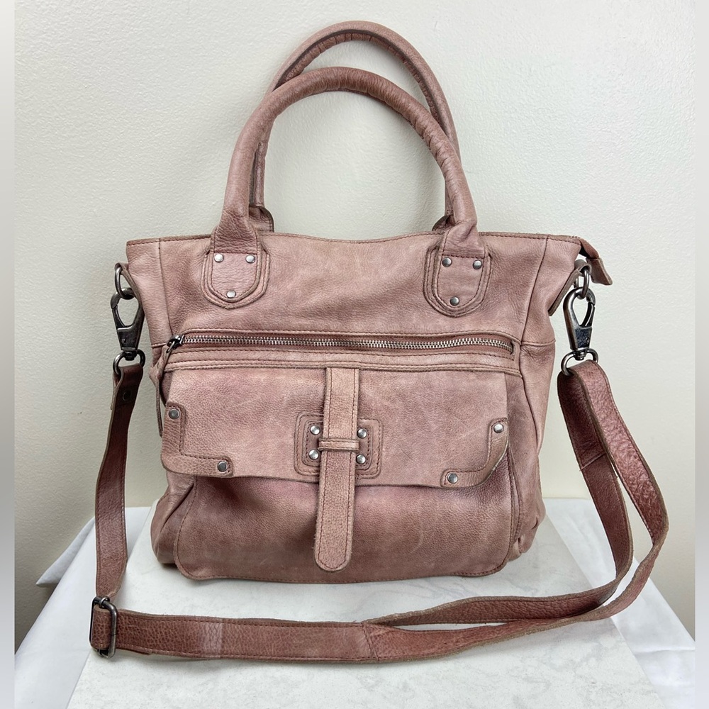 Latico Brown Crossbody Bag